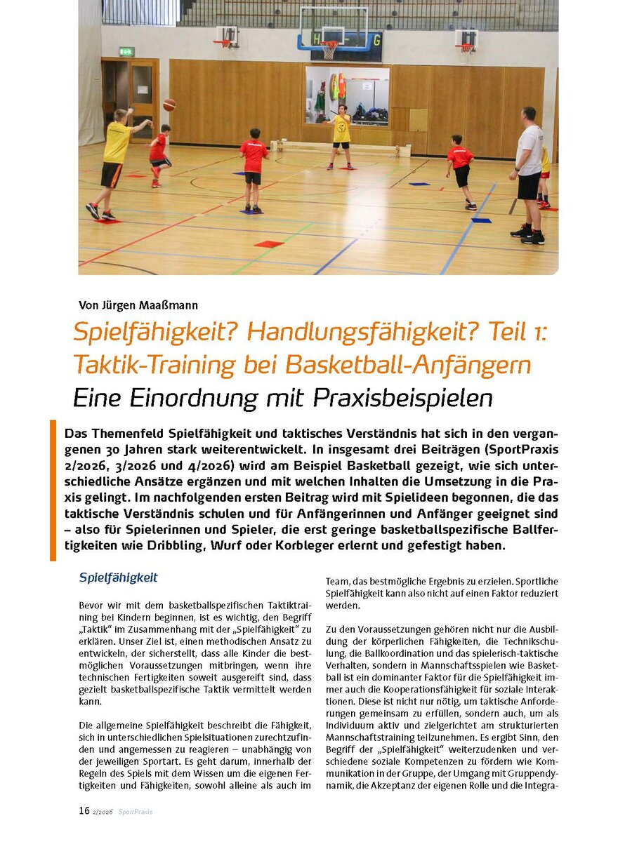 Auf diesem Bild sehen Sie das Produktbild 1 f�r TAKTIK-TRAINING BEI BASKET- BALL-ANF�NGERN