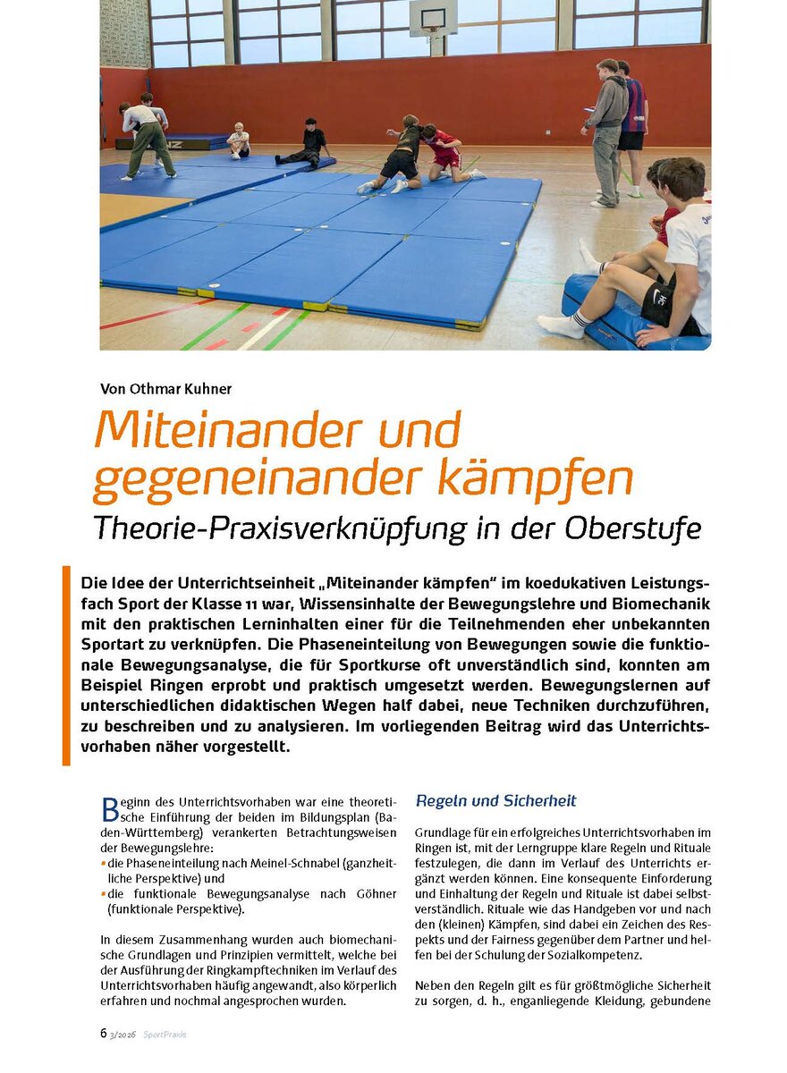 Auf diesem Bild sehen Sie das Produktbild 1 f�r MITEINANDER UND GEGENEINANDER K�MPFEN