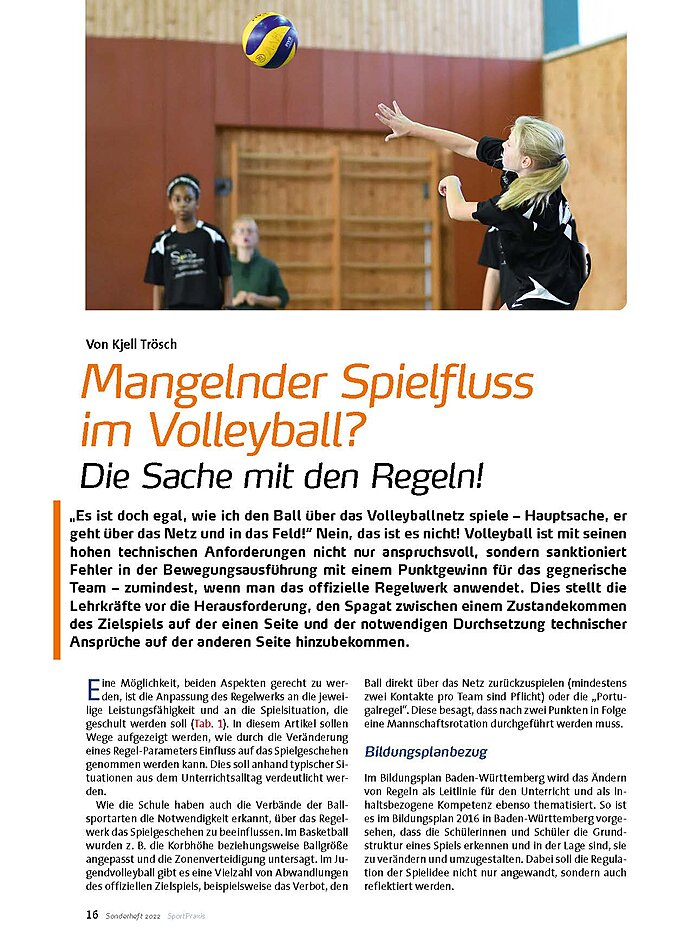 MANGELNDER SPIELFLUSS IM VOLLEYBALL? DIE SACHE MIT DEN REGELN!