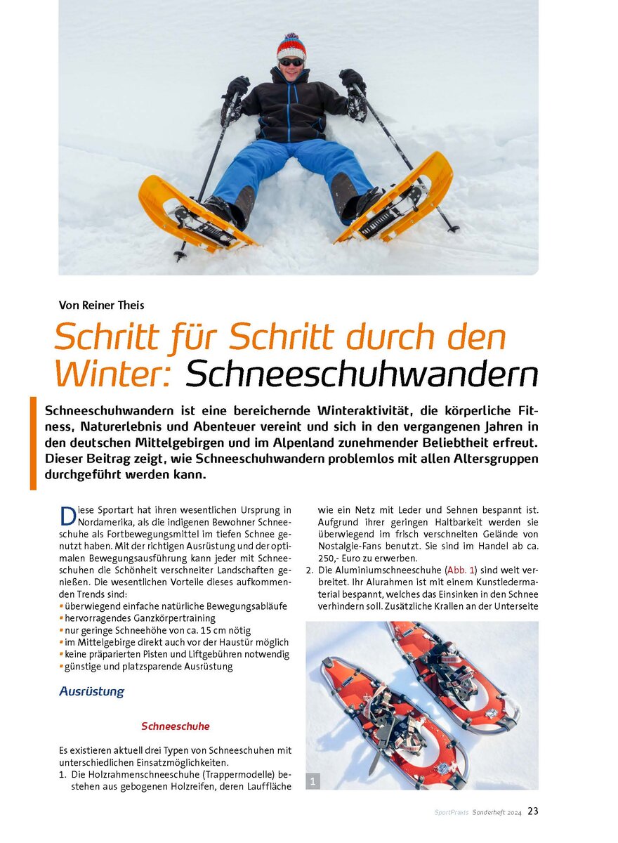 SCHNEESCHUHWANDERN
