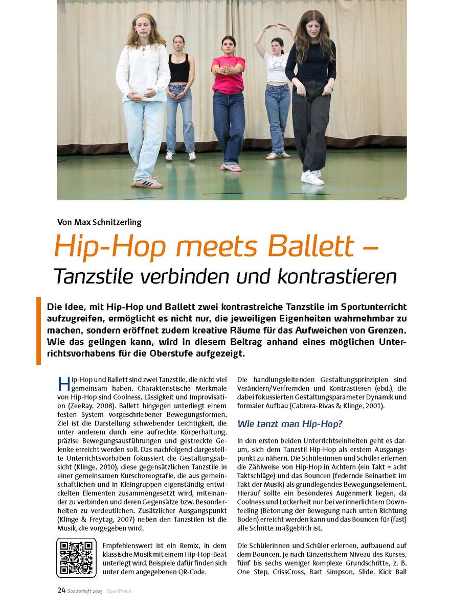 Auf diesem Bild sehen Sie das Produktbild 1 fr HIP-HOP MEETS BALLETT