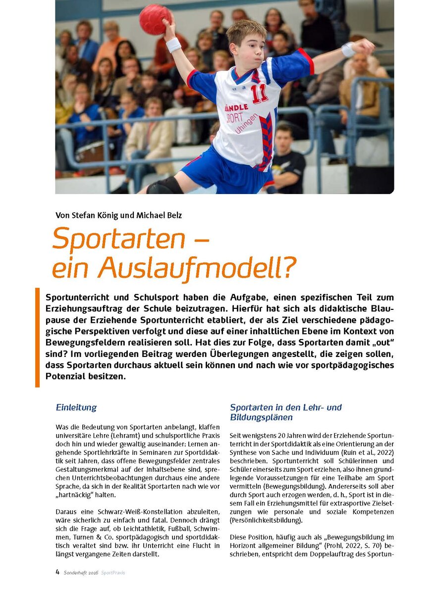 Auf diesem Bild sehen Sie das Produktbild 1 f�r SPORTARTEN - EIN AUSLAUFMODELL?