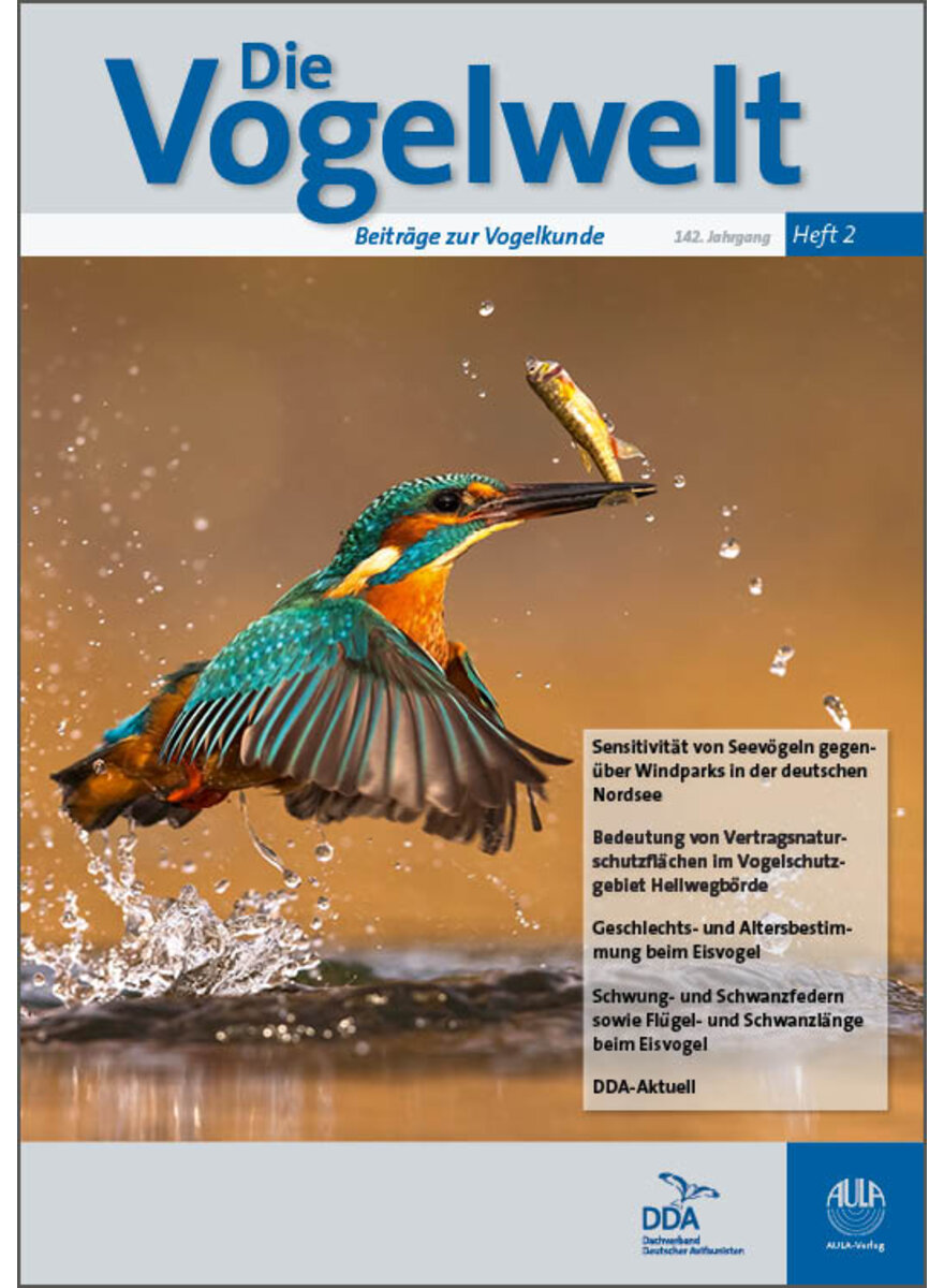 Auf diesem Bild sehen Sie das Produktbild 1 fr DIE VOGELWELT 142 (2025)
