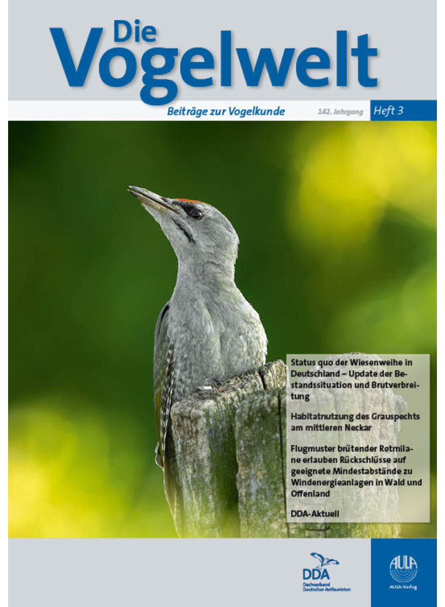 Auf diesem Bild sehen Sie das Produktbild 1 fr DIE VOGELWELT 142 (2025)