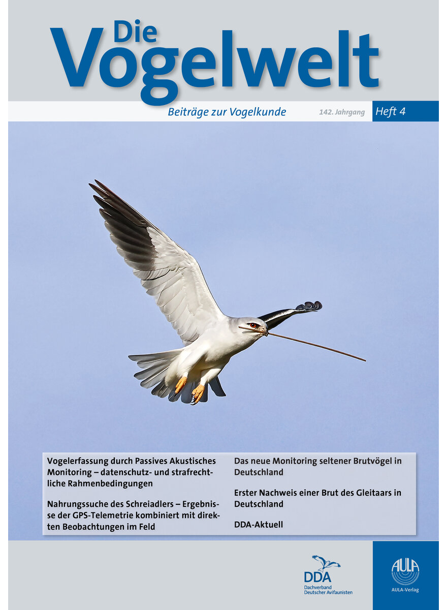 Auf diesem Bild sehen Sie das Produktbild 1 f�r DIE VOGELWELT 142 (2026)