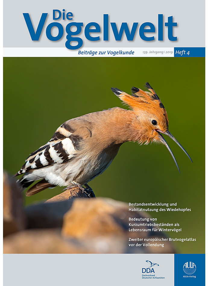 DIE VOGELWELT 139 (2019) HEFT 4