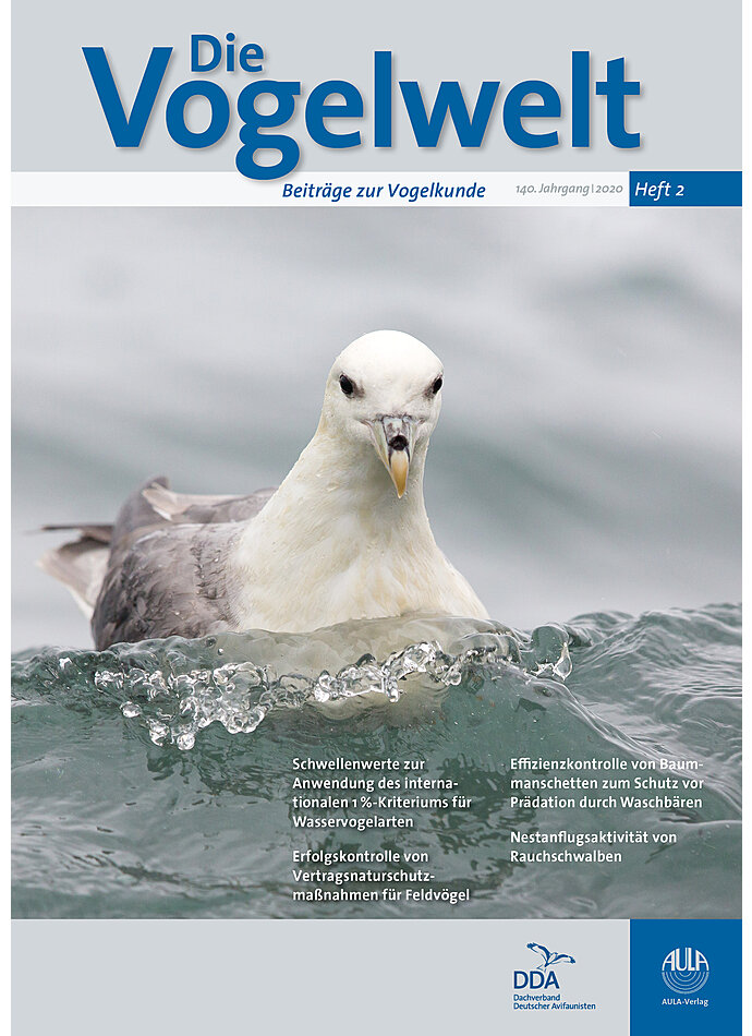 DIE VOGELWELT 140 (2020) HEFT 2