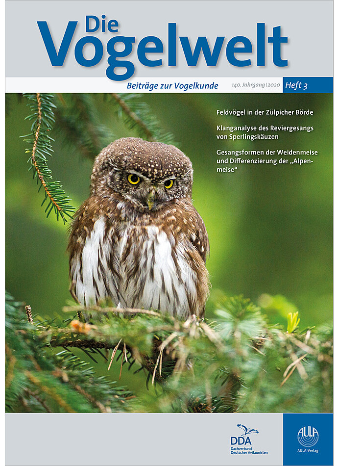 DIE VOGELWELT 140 (2020) HEFT 3