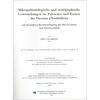 MIKROPALAEONTOLOGISCHE UND STRATIGRAPHISCHE UNTERSUCHUNGEN (70-1)