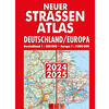 NEUER STRASSENATLAS 2024/2025 DEUTSCHLAND/EUROPA