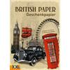 GESCHENKPAPIER BRITISH PAPER -