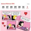 Auf diesem Bild sehen Sie das Produktbild 3 fr PEANUTS POSTKARTENKALENDER 2026 -