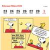 Auf diesem Bild sehen Sie das Produktbild 4 fr PEANUTS POSTKARTENKALENDER 2026 -