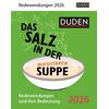 Auf diesem Bild sehen Sie das Produktbild 1 fr TAGESABREIKALENDER DAS SALZ IN DER BUCHSTABEN-SUPPE 2026 -