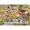 KUNSTPOSTKARTEN DIE WICHTEL- KINDER -