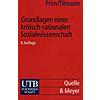 PRIM, GRUNDL. EINER KRITISCH- RATIONALEN SOZIALWISSENSCHAFT (M) (494-2262)