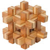 Auf diesem Bild sehen Sie das Produktbild 1 fr BAMBUS-PUZZLE: KUGEL IM KFIG