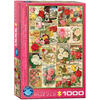 PUZZLE ROSEN-SAATGUTKATALOG 1000 TEILE