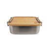 LUNCHBOX BAMBOO-CLIP EDELSTAHL 1,2 L