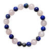 ARMBAND LAPIS LAZULI & ROSEN- QUARZ