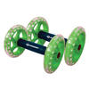 BAUCHMUSKEL-TRAININGSROLLEN DUAL CORE WHEELS