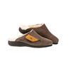 HERREN-PANTOFFEL COMODA DUNKELBRAUN GR. 42