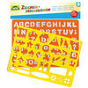 ZEICHENSCHABLONE ALPHABET ZAHLEN UND ZEICHEN Bild 2