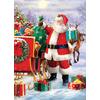PUZZLE NIKOLAUS MIT SCHLITTEN Bild 2