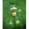 BLUMENKASTEN-STECKER SPRINGEN- DER FROSCH