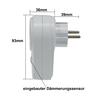 Auf diesem Bild sehen Sie das Produktbild 4 fr ZWISCHENSTECKER MIT DMMERUNGS SENSOR