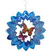 3D-METALL-WINDSPIEL SCHMETTERLINGE