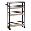 Auf diesem Bild sehen Sie das Produktbild 1 fr NISCHENWAGEN AUS METALL 50 X 15 CM - 81 CM HOCH