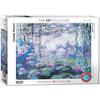 Auf diesem Bild sehen Sie das Produktbild 1 fr 1000-TEILE-PUZZLE CLAUDE MONET - SEEROSEN