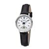 FUNK-DAMENARMBANDUHR MIT SCHWARZEM LEDERBAND