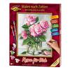 Auf diesem Bild sehen Sie das Produktbild 1 fr MALEN NACH ZAHLEN - ROSEN FR DICH