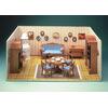 BIEDERMEIER-ZIMMER KARTON-MODELLBAUBOGEN