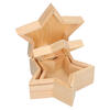 Auf diesem Bild sehen Sie das Produktbild 1 fr STERNDOSEN AUS HOLZ 2ER-SET