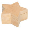 Auf diesem Bild sehen Sie das Produktbild 2 fr STERNDOSEN AUS HOLZ 2ER-SET
