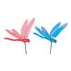 BLUMENKASTEN-STECKER LIBELLEN PINK UND BLAU 2ER-SET