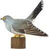 Auf diesem Bild sehen Sie das Produktbild 3 fr DECOBIRD KUCKUCK - HANDGE- SCHNITZTER VOGEL AUS HOLZ