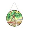 GLAS-FENSTERBILD YGGDRASIL