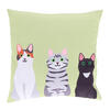 OUTDOOR-KISSEN KATZEN 45X45 CM