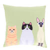 Auf diesem Bild sehen Sie das Produktbild 2 f�r OUTDOOR-KISSEN KATZEN 45X45 CM