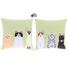 Auf diesem Bild sehen Sie das Produktbild 3 f�r OUTDOOR-KISSEN KATZEN 45X45 CM