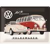 BLECHSCHILD VW - MEET THE CLASSICS 30 X 40 CM