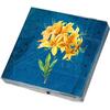 20 PAPIERSERVIETTEN GELBE ORCHIDEE 33 X 33 CM