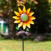 Auf diesem Bild sehen Sie das Produktbild 2 f�r METALL-WINDSPIEL GOLDEN SUNFLOWER