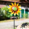 Auf diesem Bild sehen Sie das Produktbild 3 f�r METALL-WINDSPIEL GOLDEN SUNFLOWER