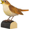 Auf diesem Bild sehen Sie das Produktbild 1 f�r DECOBIRD NACHTIGALL - HAND- GESCHNITZTER VOGEL AUS HOLZ