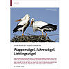 VOGELARTEN MIT SYMBOLCHARAKTER WAPPENVGEL, JAHRESVGEL, LIEB LINGSVGEL